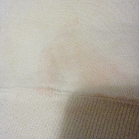 Vintage Jerzees Cardinal and Bow Embroidered White Long Sleeve Sweater Size XL - Picture 11 of 16